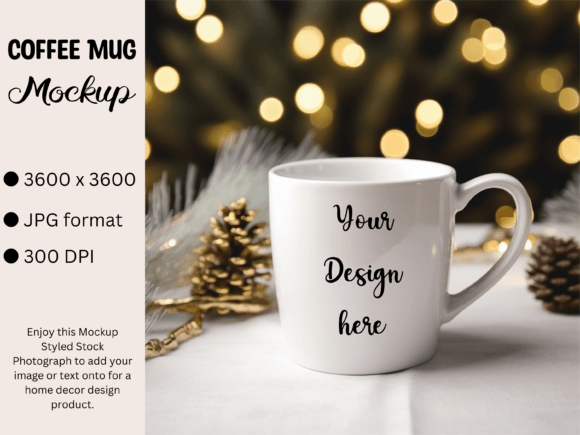 Download White Mug Product Mockup Christmas Photo - Mug product mockup Collection